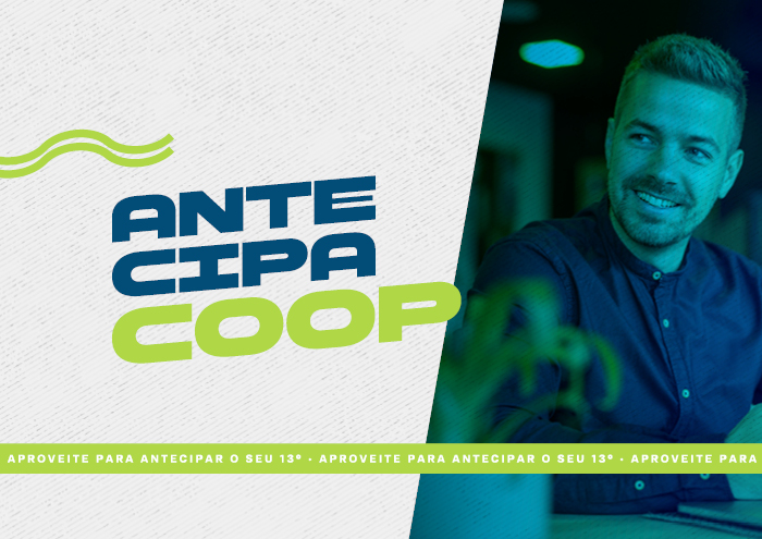 Antecipe até 20% do seu 13º salário com a Cooperbombril