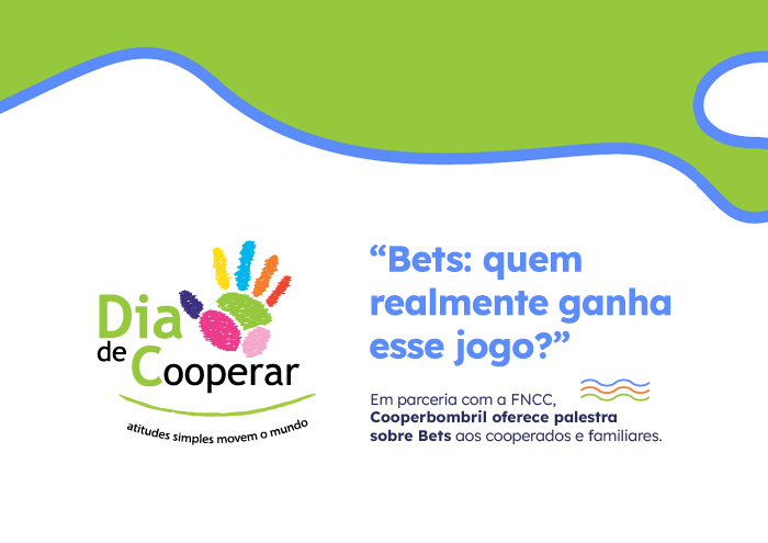 Em parceria com a FNCC, Cooperbombril oferece palestra sobre Bets aos cooperados e familiares